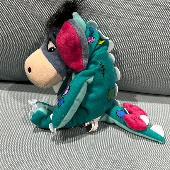 3/$25 The Disney store Halloween mini beanbag dinosaur Eeyore 9" - Picture 2 of 5